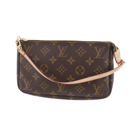 LOUIS VUITTON LV Pochette Accessories Monogram Pouch Handbag M51980 #ED878