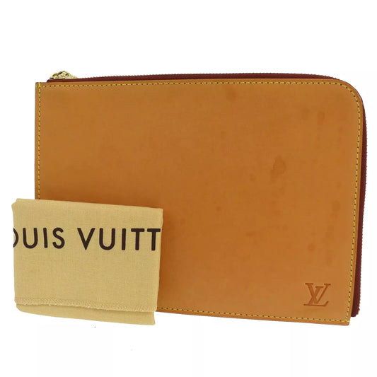 Louis Vuitton LV Pochette Jour PM Clutch Bag Nomad Leather #AG110