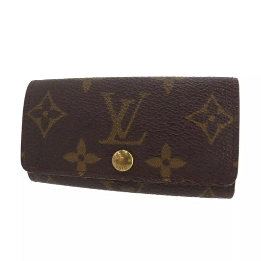 Louis Vuitton LV Multicle 4 Key Case Monogram Leather M62631 #CY455