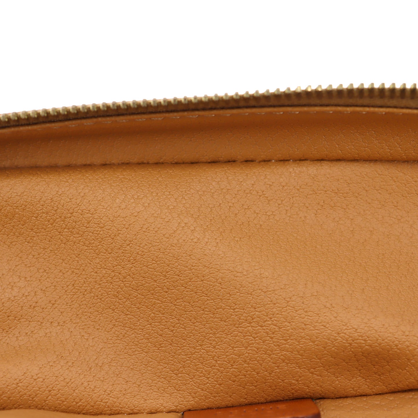 CELINE Macadam Pattern HandBag Brown PVC Leather #AH75