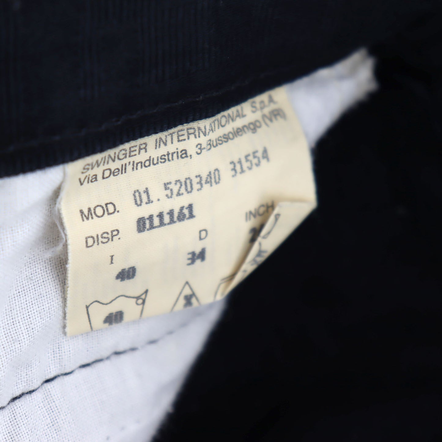 FENDI Roma Jeans Zucca Bottom Black Cotton 100% #AH314
