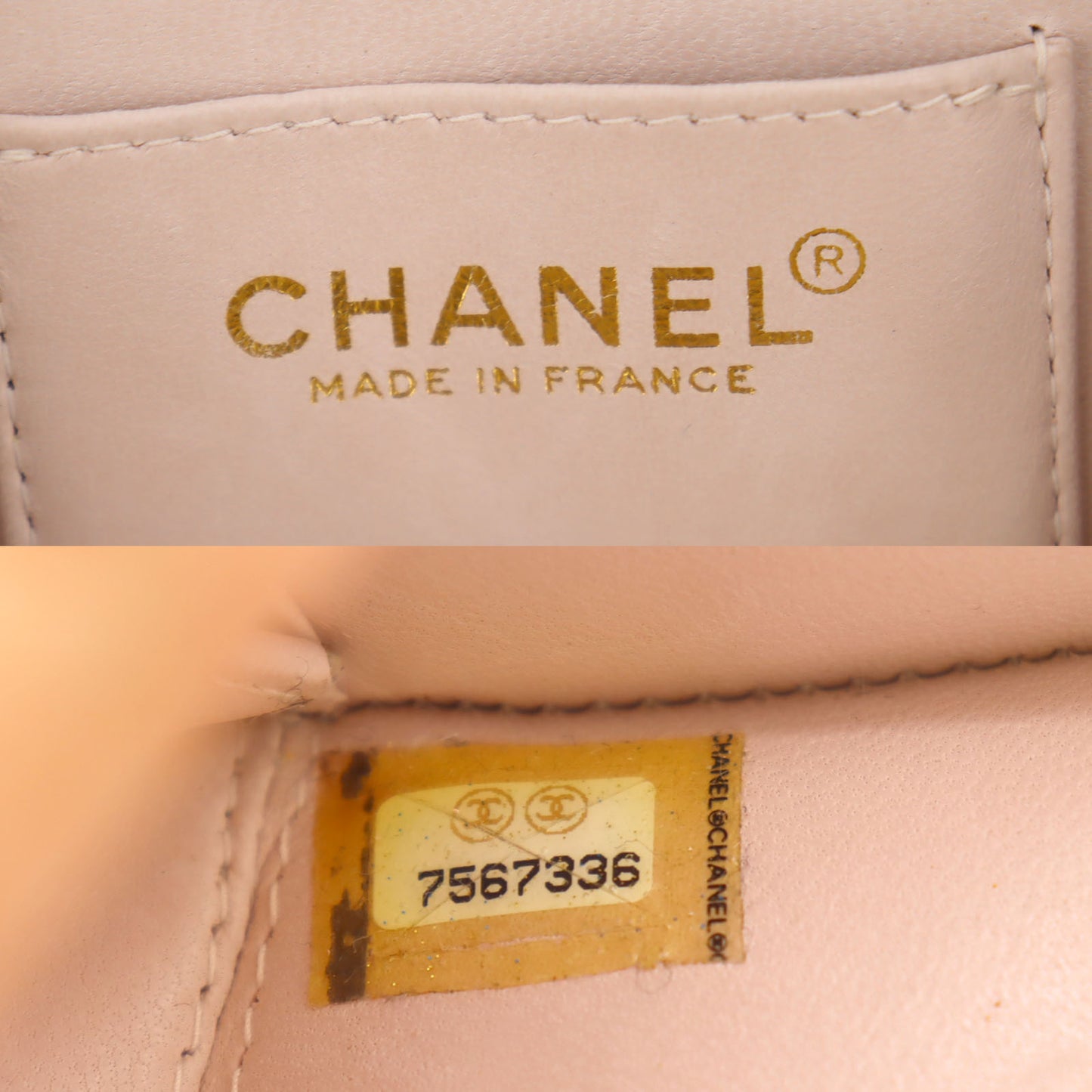 CHANEL Shoulder Bag Camellia Pink Leather #AH387