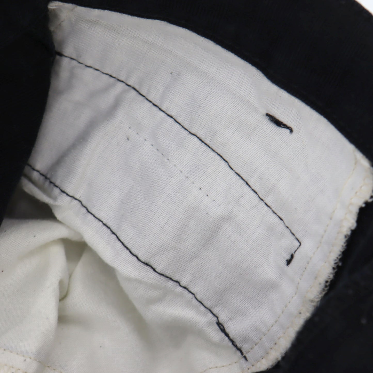 FENDI Roma Jeans Zucca Bottom Black Cotton 100% #AH314