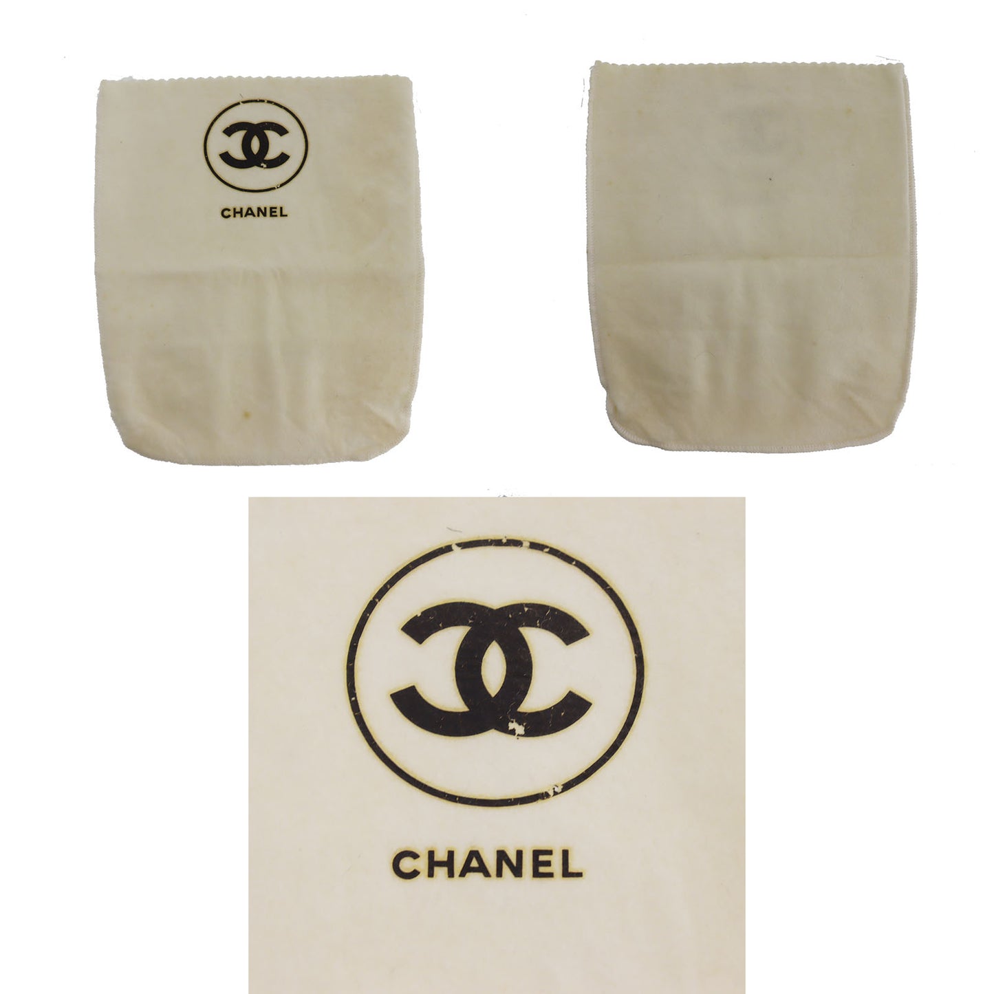 CHANEL 5-sheet Set Dust Bag 10.0 x 7.8in / 25.5 x 20.0cm #EC240