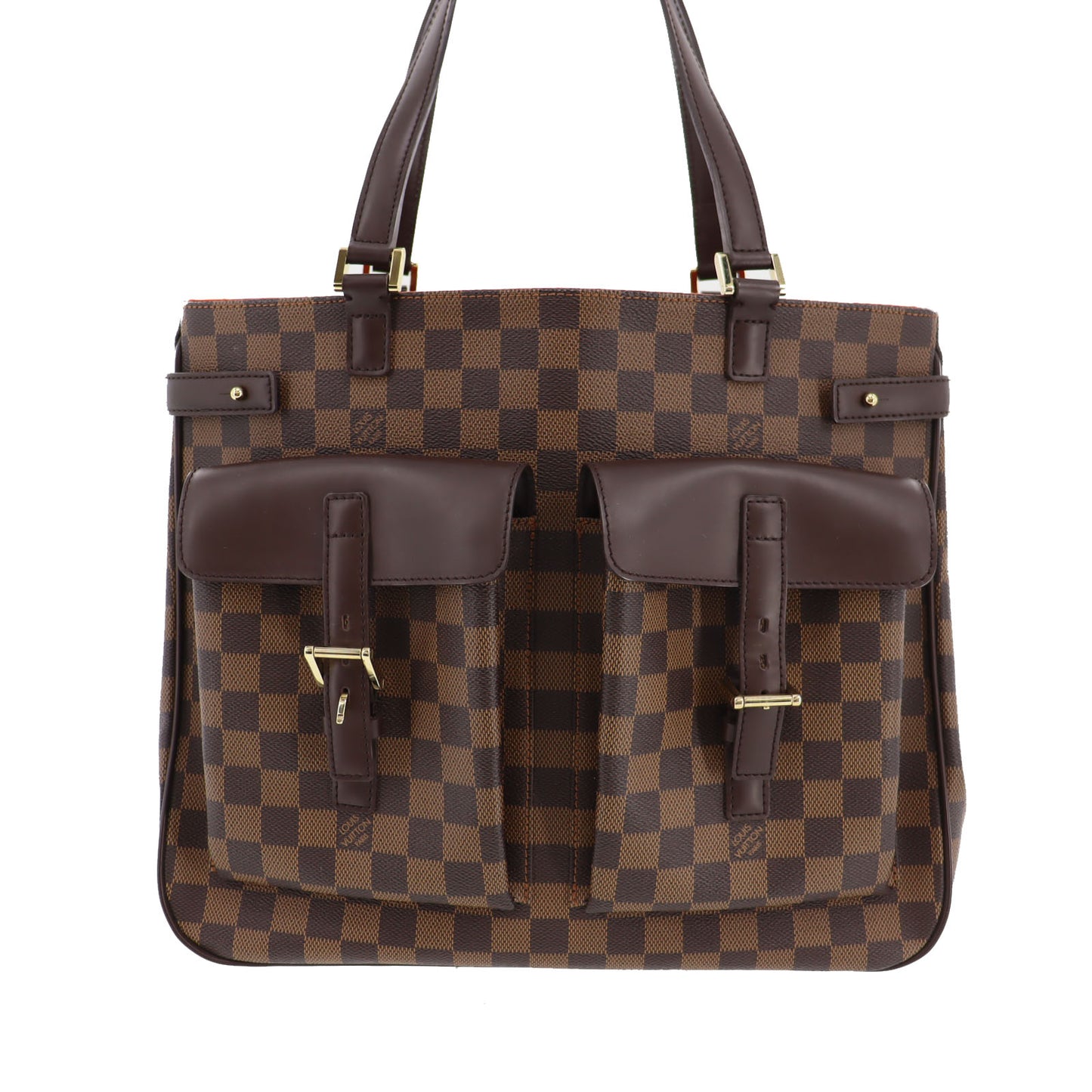 LOUIS VUITTON Uzes Shoulder Tote Bag Damier N51128 #BT686