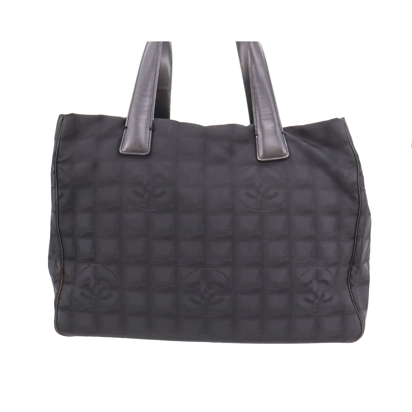 CHANEL New Travel Line Shoulder Tote Bag Nylon JUNK #CK487
