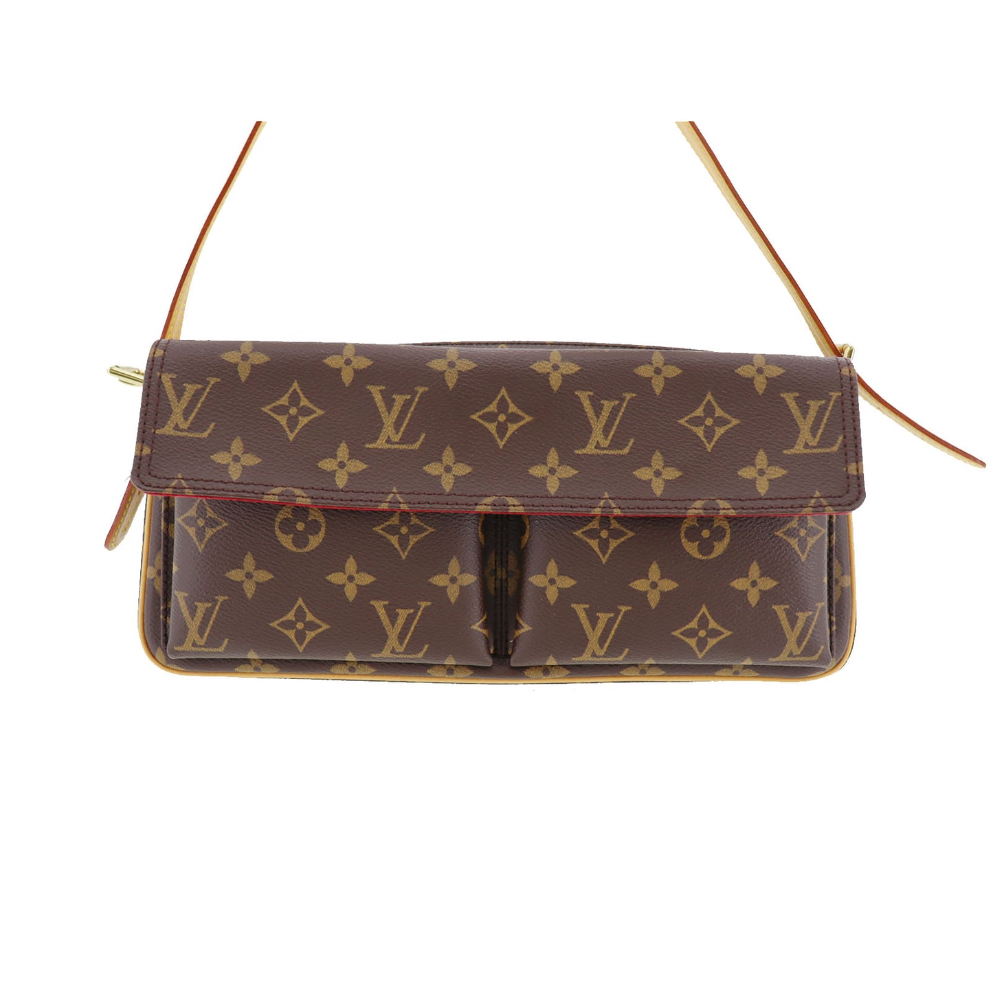 LOUIS VUITTON LV Viva Cite MM Shoulder Handbag Monogram M51164 #AH598