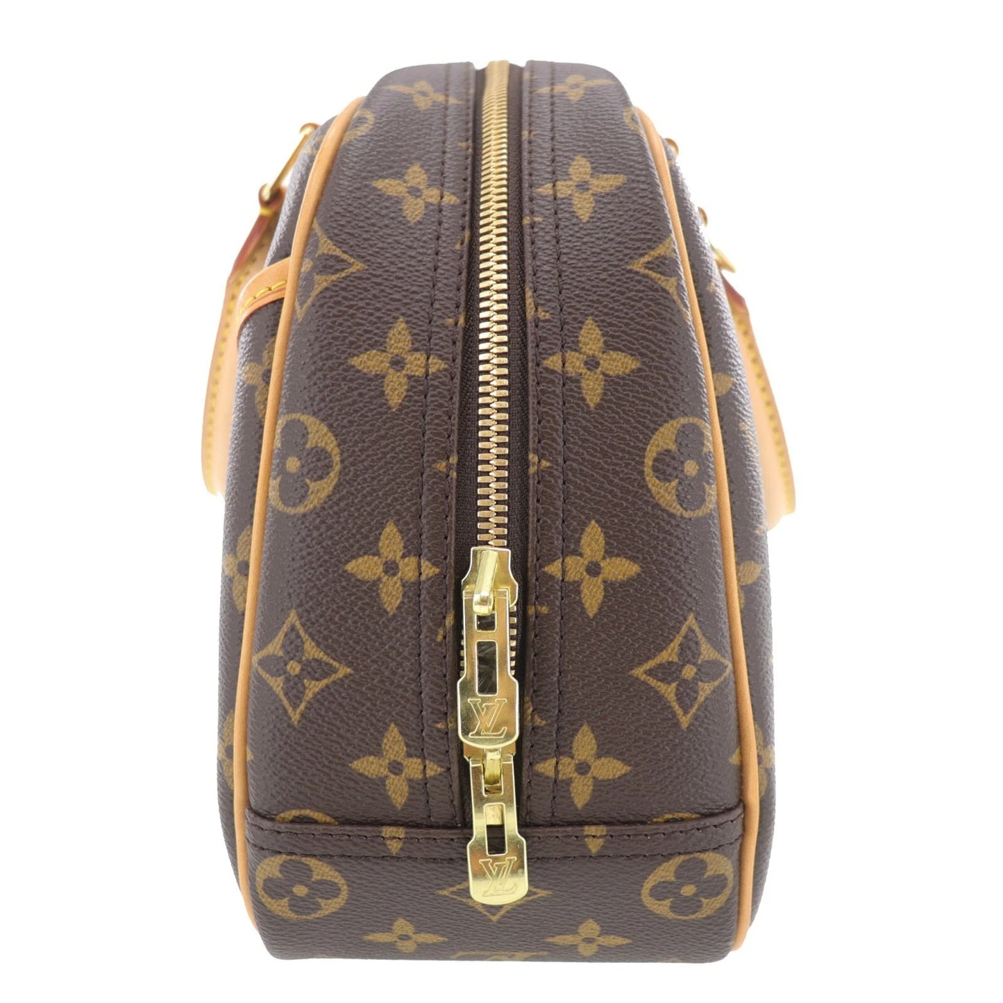 LOUIS VUITTON LV Trouville Handbag Monogram Leather M42228 #BP947