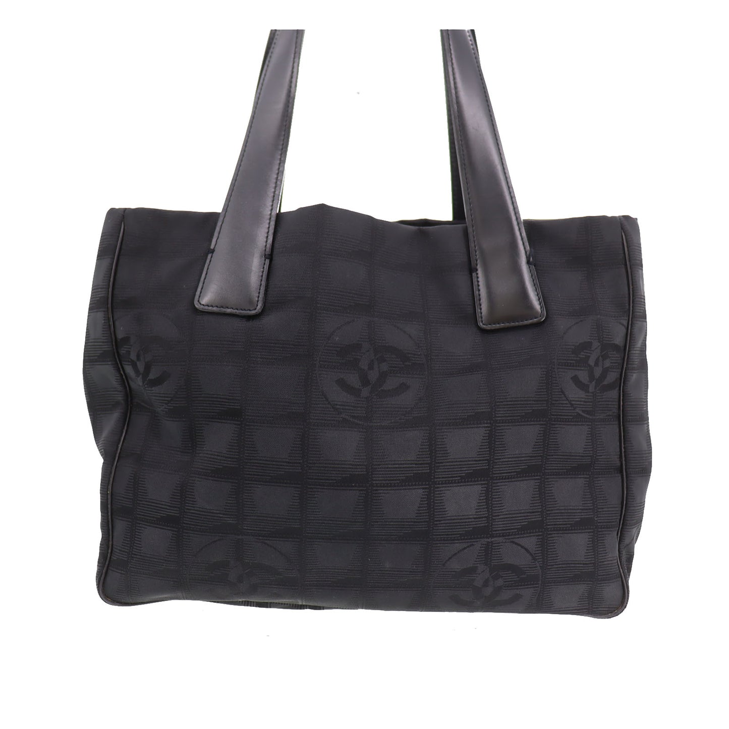 CHANEL New Travel Line Shoulder Tote Bag Nylon #CK488