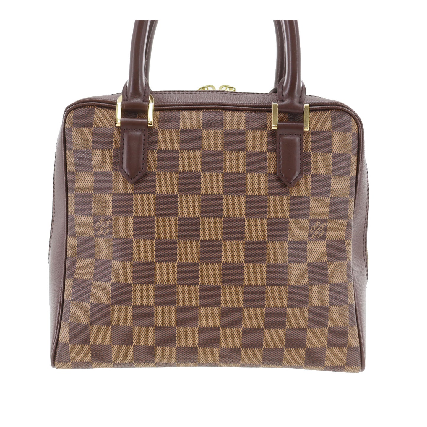 LOUIS VUITTON LV Brera Used Handbag Damier Brown N51150 Vintage #BT491