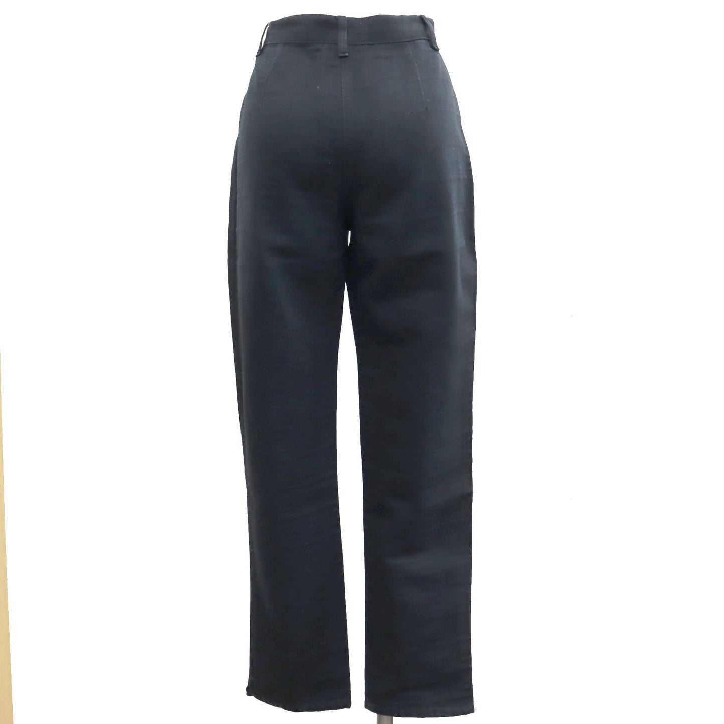 FENDI Roma Jeans Zucca Bottom Black Cotton 100% #AH314
