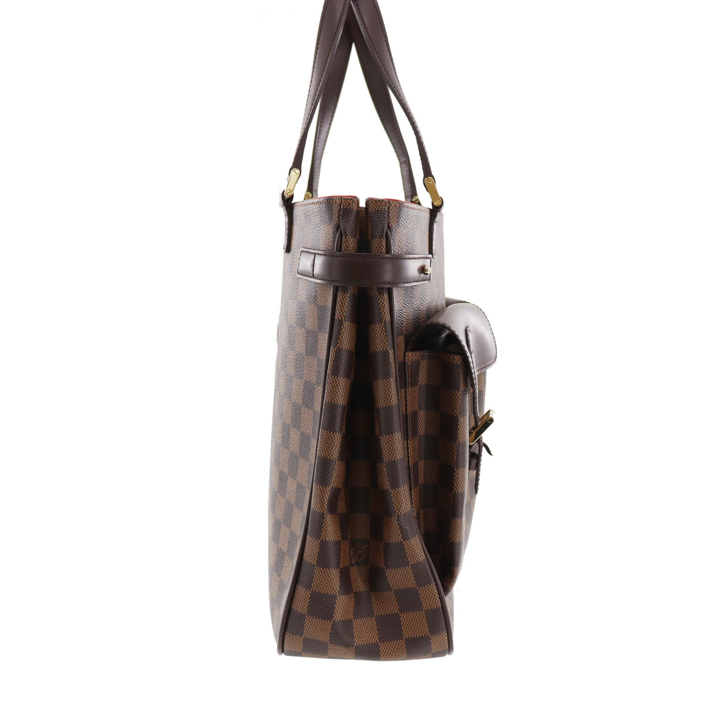 LOUIS VUITTON Uzes Shoulder Tote Bag Damier N51128 #BT686