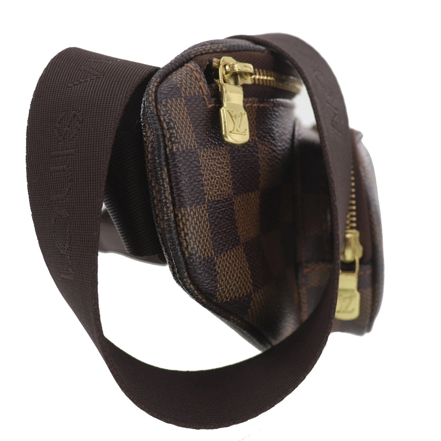 LOUIS VUITTON LV Melville Belt Body Bag Damier Leather M51172 #EF197