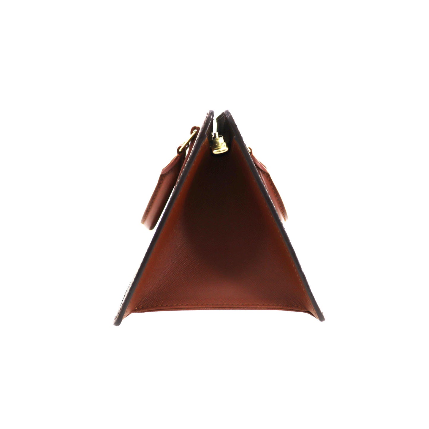 LOUIS VUITTON LV Sac Triangle Handbag Monogram Leather M51360 #CK673