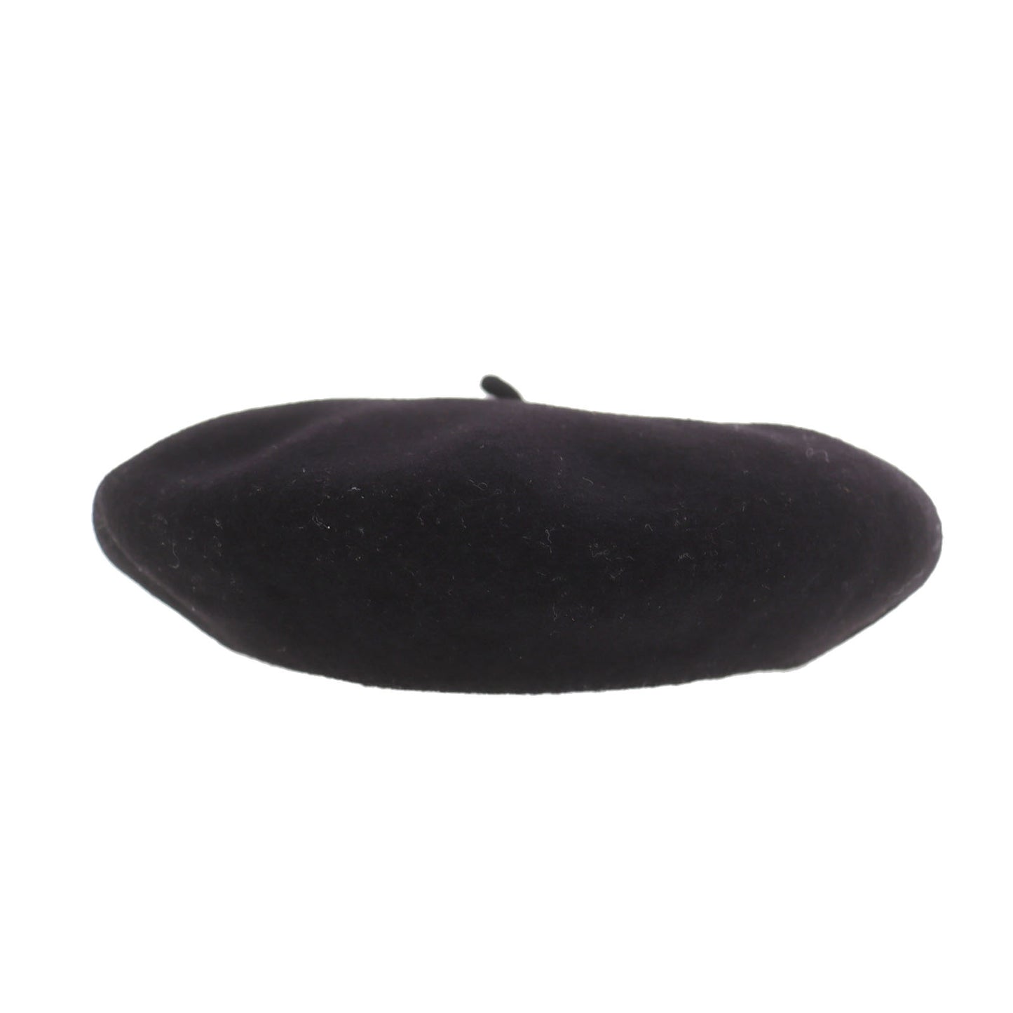 Christian Dior Beret Preschoolers Hat 100% Wool Black Kids T3 #CO56