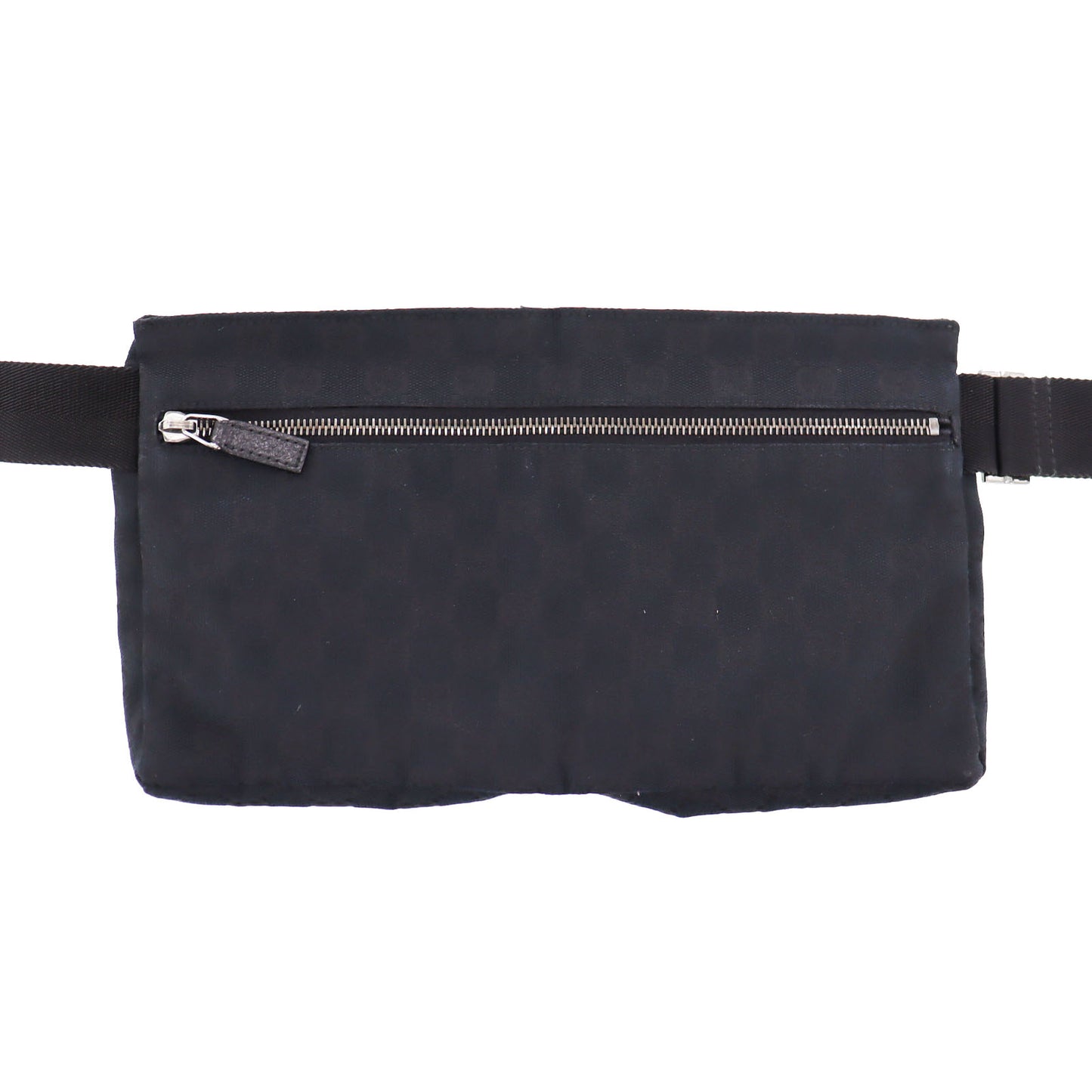 GUCCI Original GG Canvas Fanny Pack Black Canvas #BP470