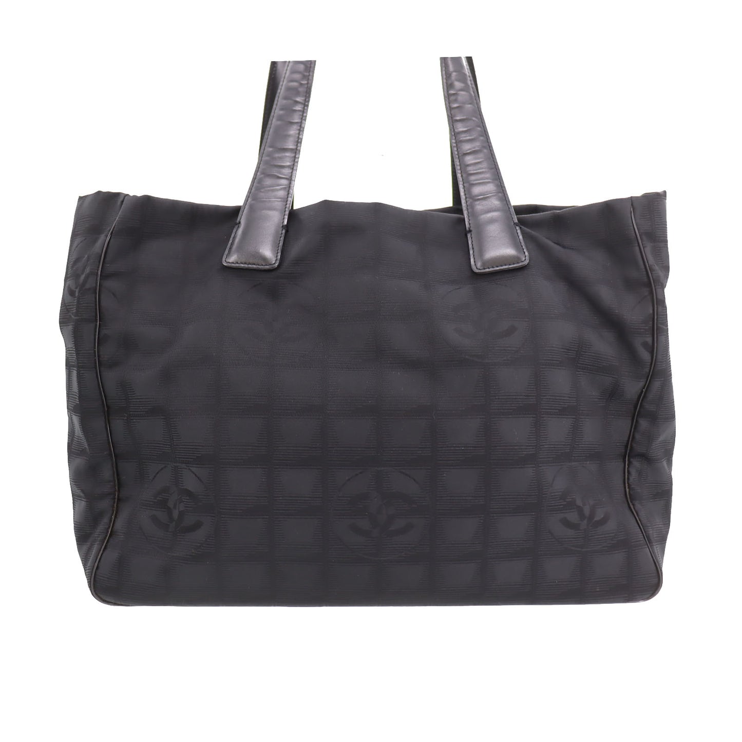 CHANEL New Travel Line Shoulder Tote Bag Nylon JUNK #CK487