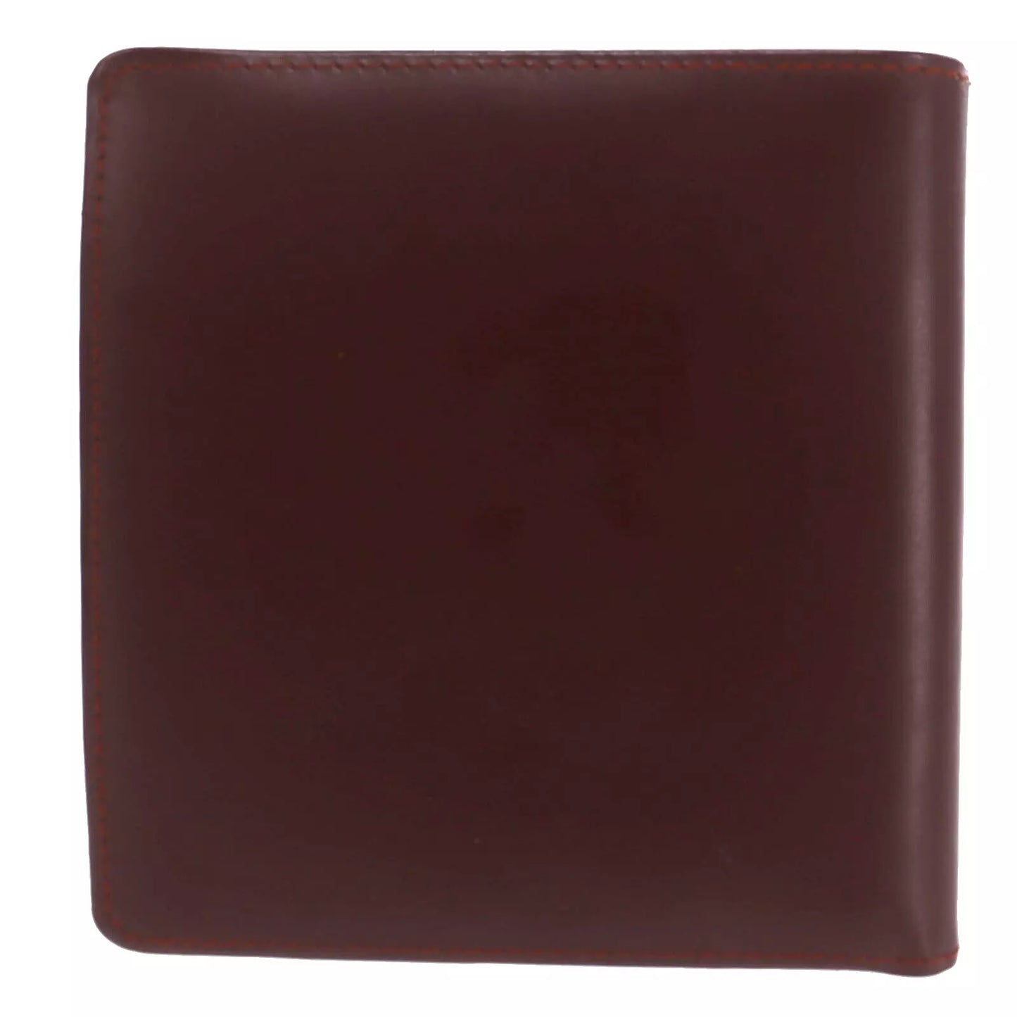 CARTIER Must de Cartier Bifold Wallet Leather Burgundy #ED493