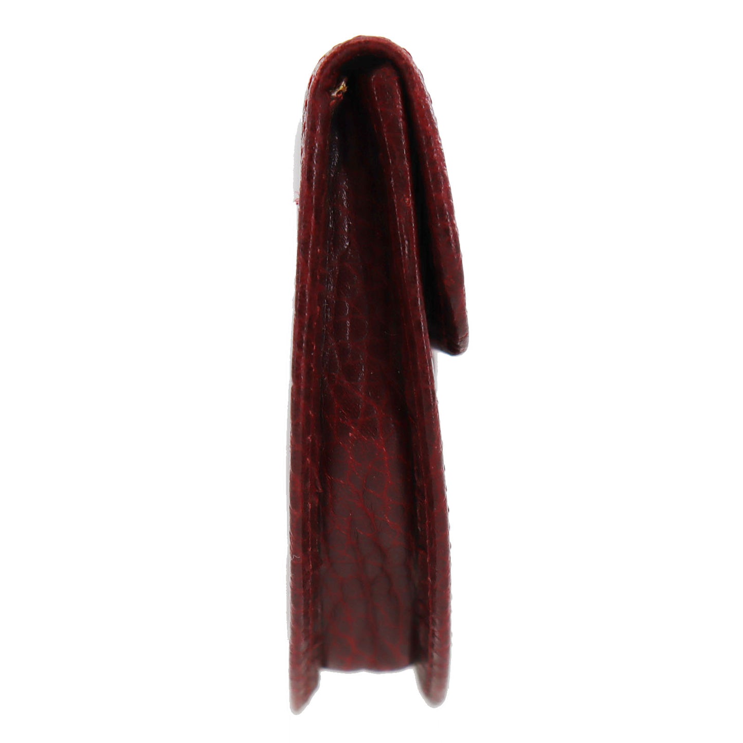 Cartier Logos Must Line Coin Case Bordeaux Leather #AH125