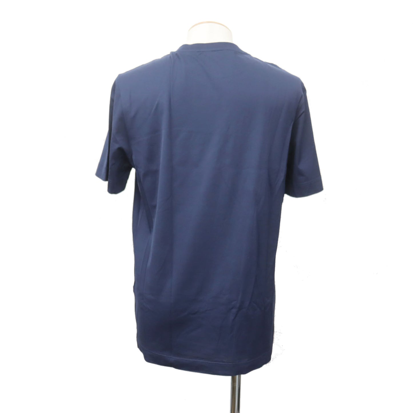 LOUIS VUITTON LV Short Sleeve T-shirt Cotton Navy Size L #AG316