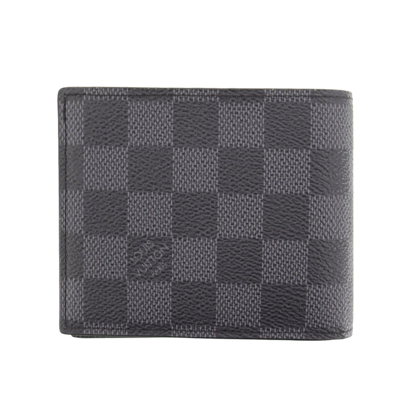 LOUIS VUITTON LV Damier Graphite Portefeiulle Amerigo Wallet N60053 #AG670
