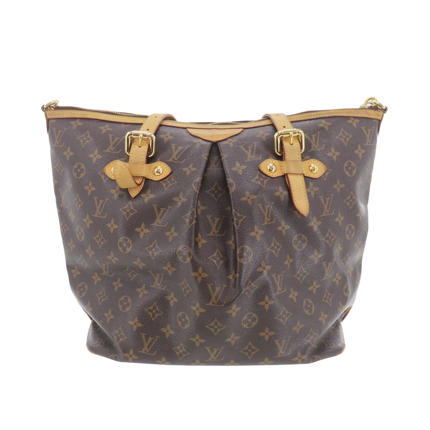 LOUIS VUITTON LV Palermo GM Shoulder Tote Bag Monogram M40146 #AH416