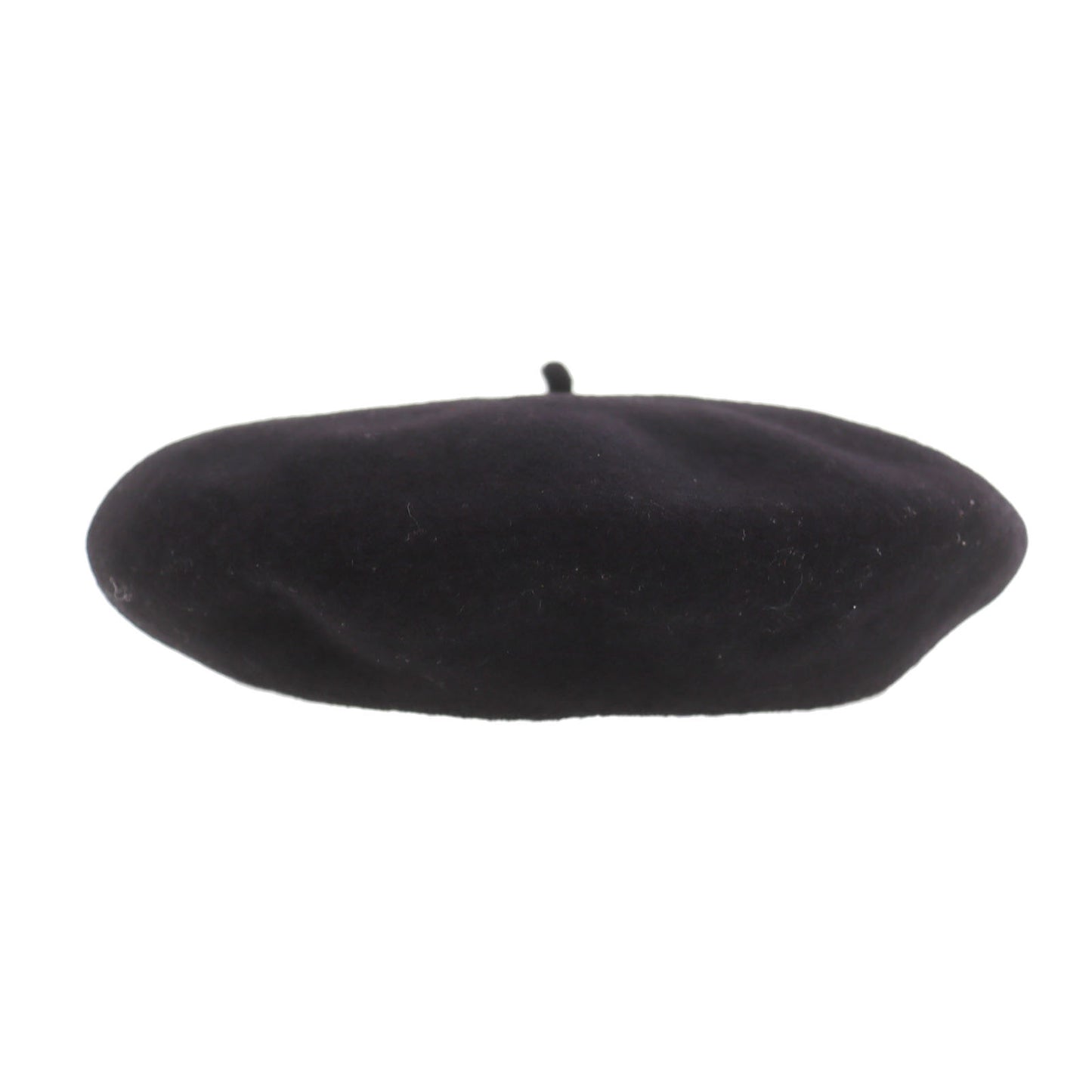 Christian Dior Beret Preschoolers Hat 100% Wool Black Kids T3 #CO56