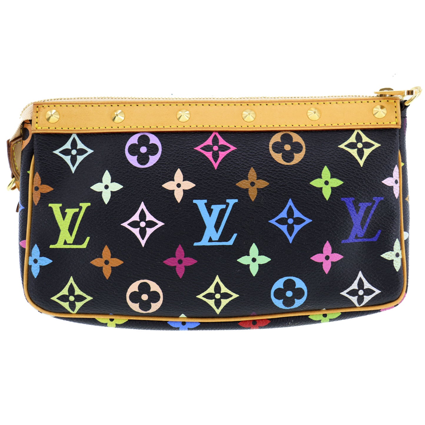 LOUIS VUITTON LV Pochette Accessoires Pouch Monogram Multi M92648 #AG954
