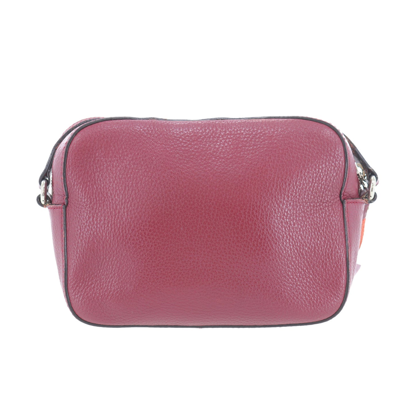 GUCCI Studded Soho Disco Crossbody Shoulder Bag Bordeaux Leather #AG432