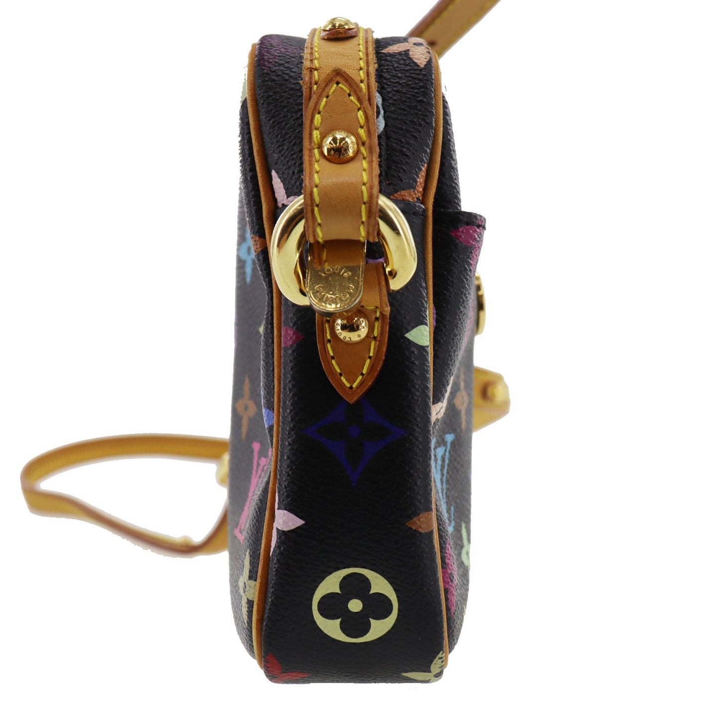 LOUIS VUITTON LV Rift Shoulder Bag Monogram Multi Black M40056 #AG981