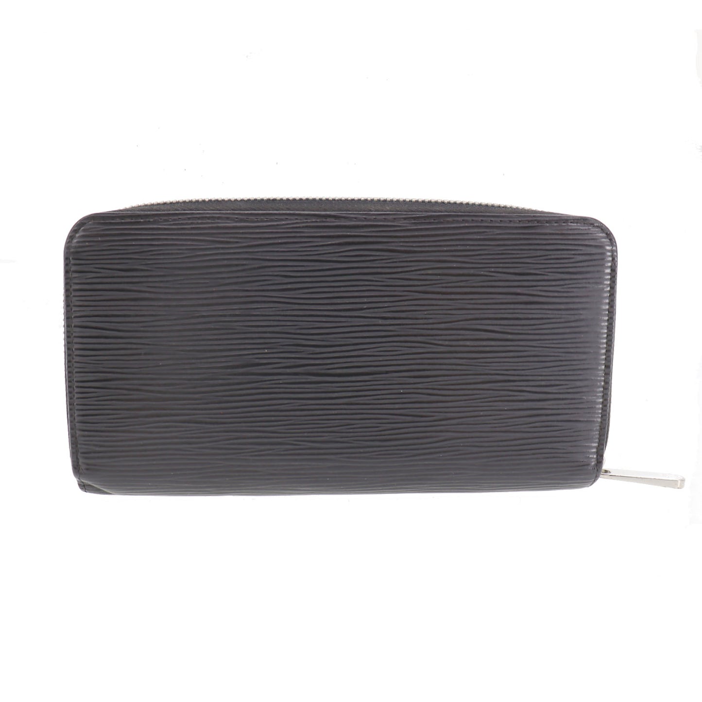 LOUIS VUITTON LV Zippy Wallet Long Wallet Epi Leather Black M61857 #AH658