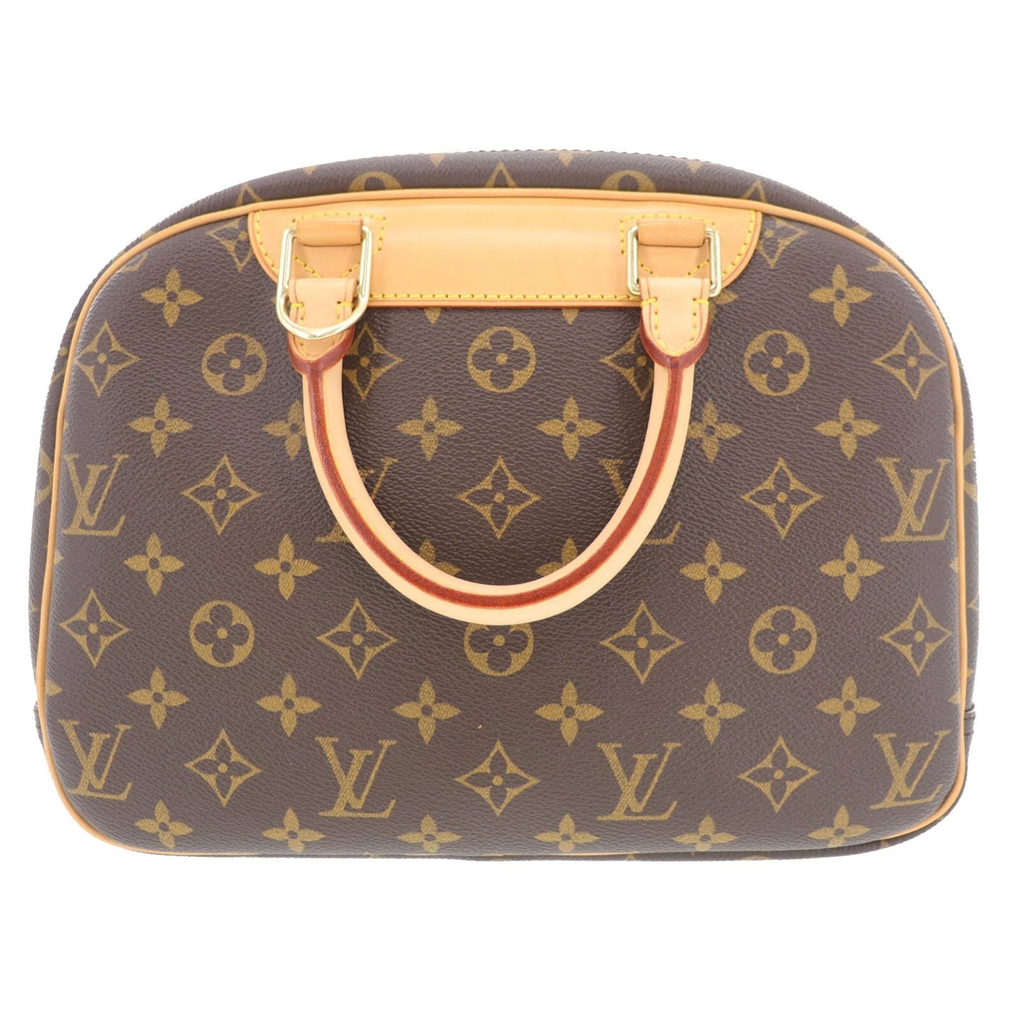 LOUIS VUITTON LV Trouville Handbag Monogram Leather M42228 #BP947