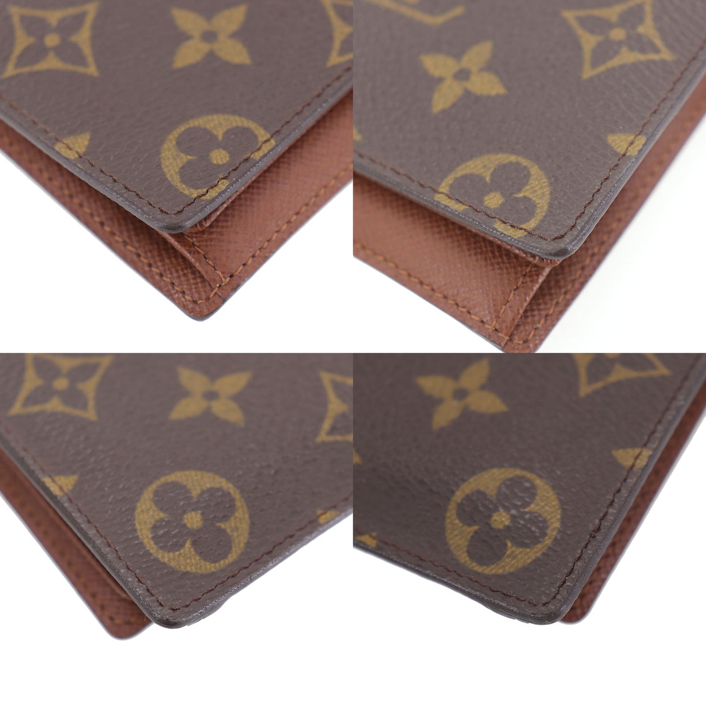 Louis Vuitton LV Japon Sangapur Card Case Monogram Leather M60530 #EG403