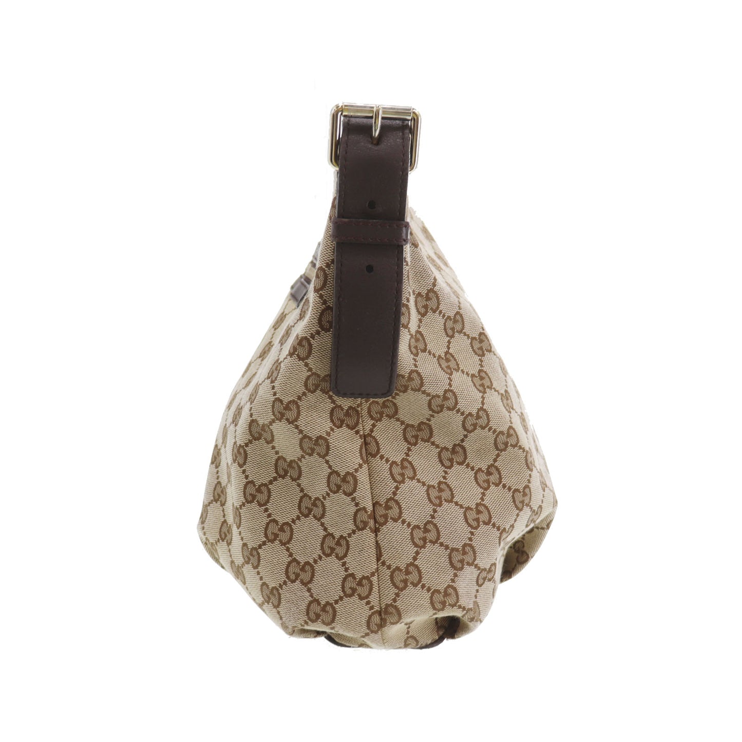 GUCCI Original GG Canvas Crossbody Shoulder Bag Brown #CS801