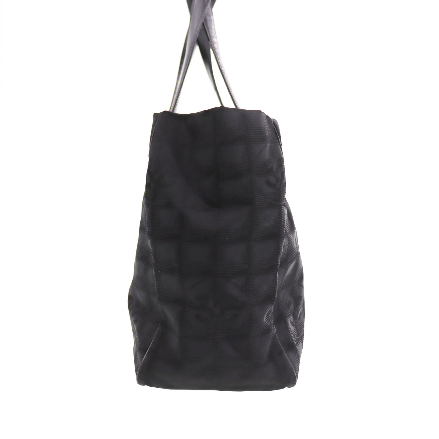 CHANEL New Travel Line Shoulder Tote Bag Nylon JUNK #CK487