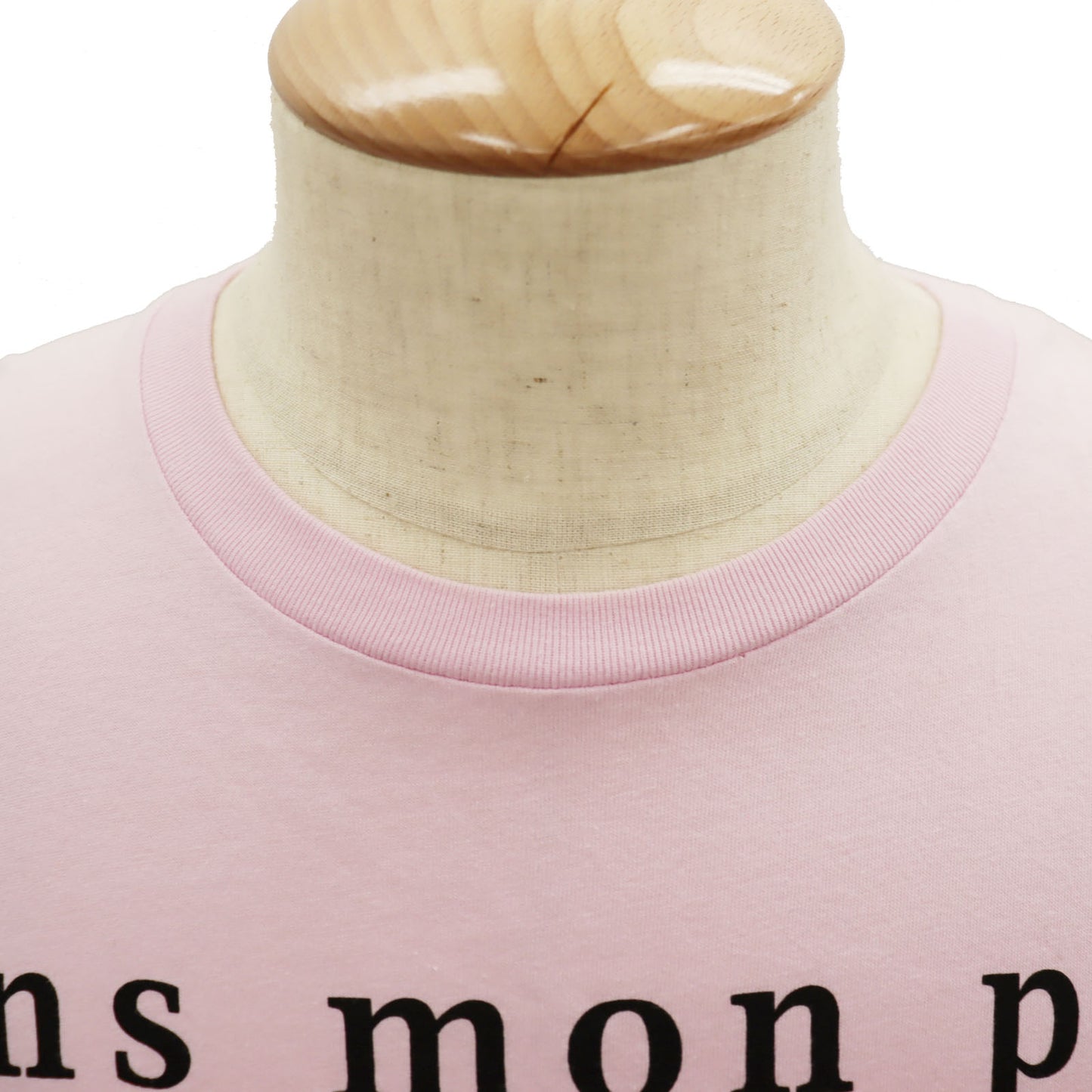 GUCCI Logos Short Sleeve Tops T-shirt Size XS Pink Cotton #AH524