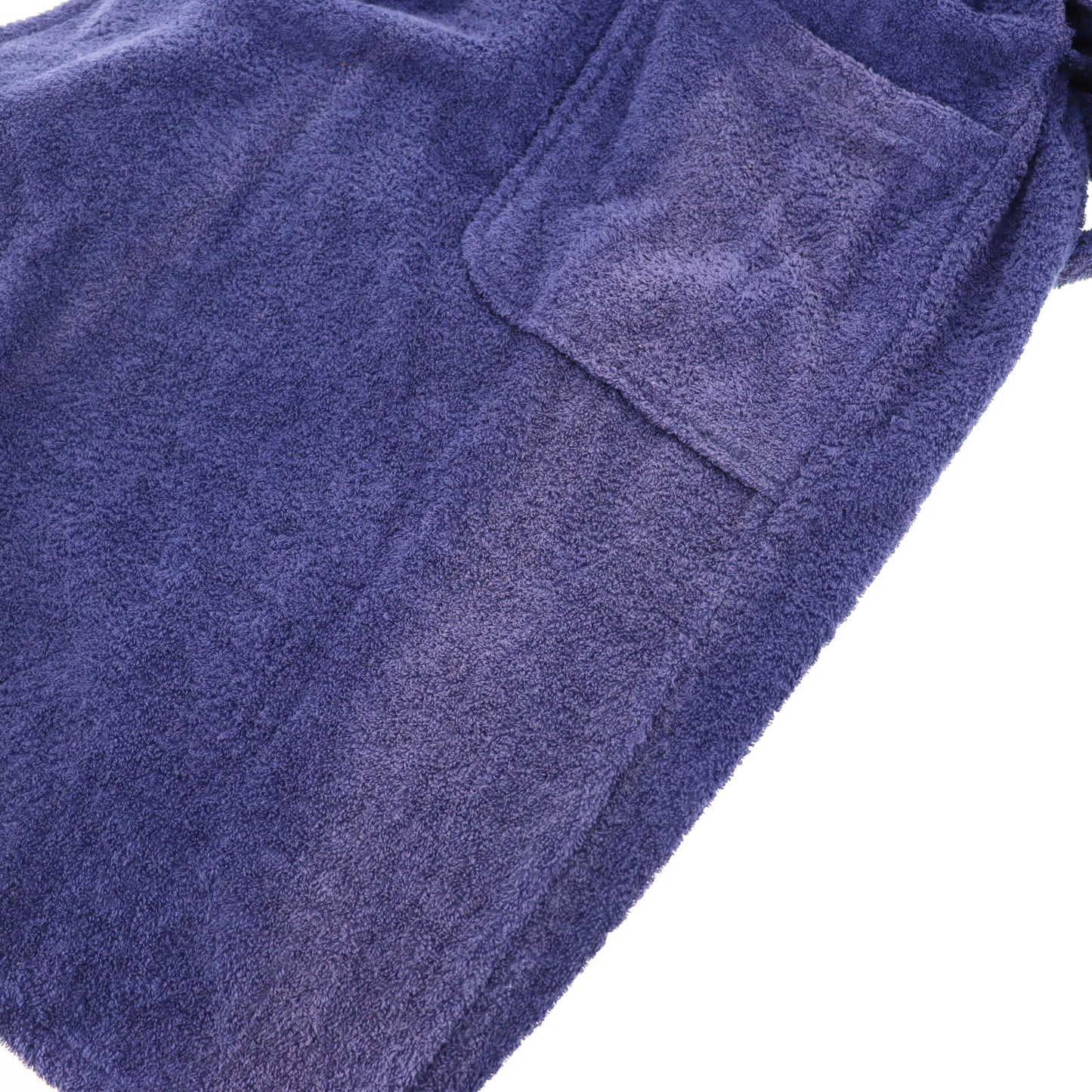 Christian Dior Long Sleeve Bathrobe Navy Cotton 100% L Size Japan #AG118