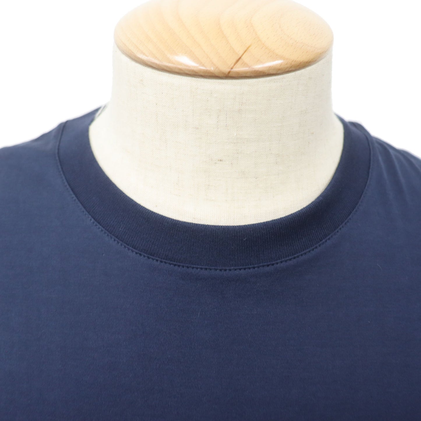LOUIS VUITTON LV Short Sleeve T-shirt Cotton Navy Size L #AG316