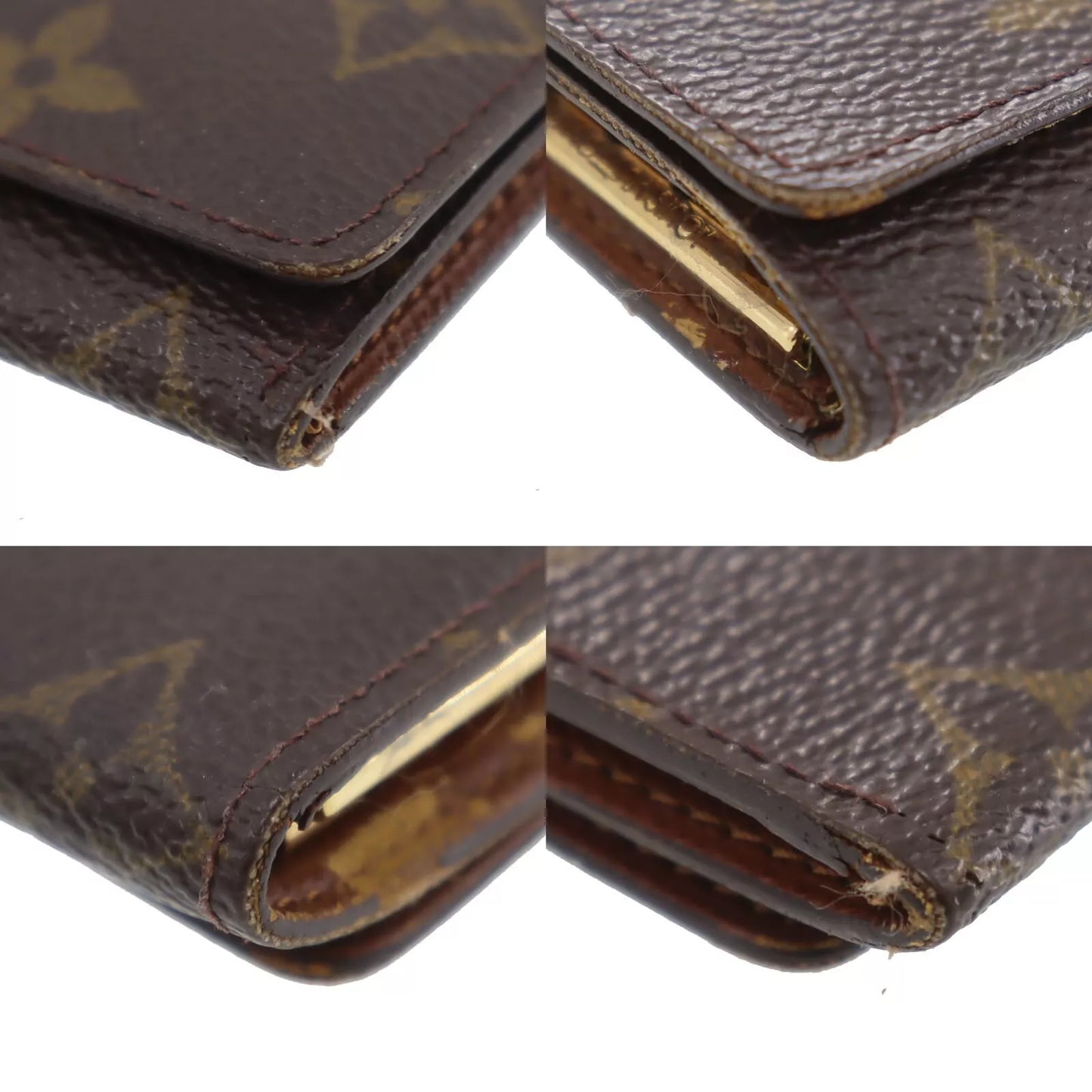 Louis Vuitton LV Multicle 4 Key Case Monogram Leather M62631 #CY455
