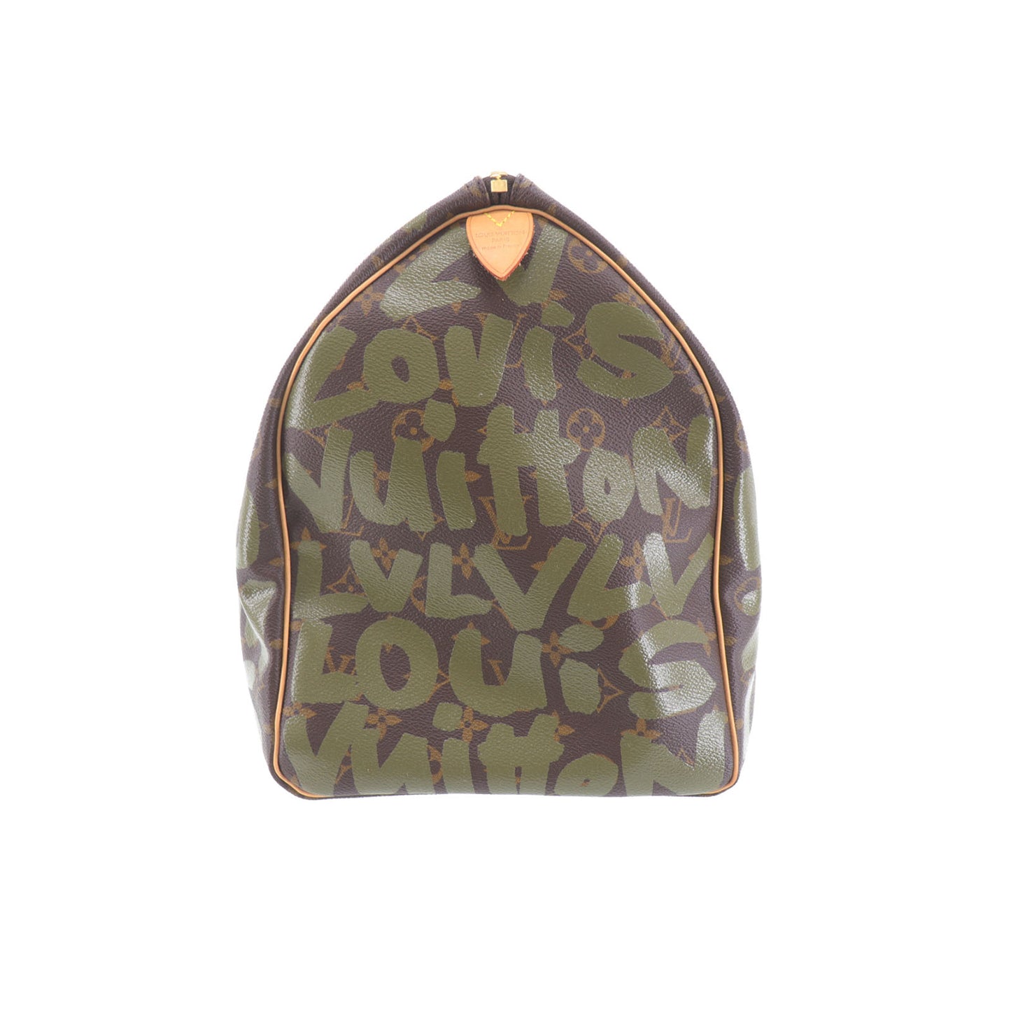 Louis Vuitton LV M92196 Graffiti Boston Bag Keepall 50 Khak #EH232