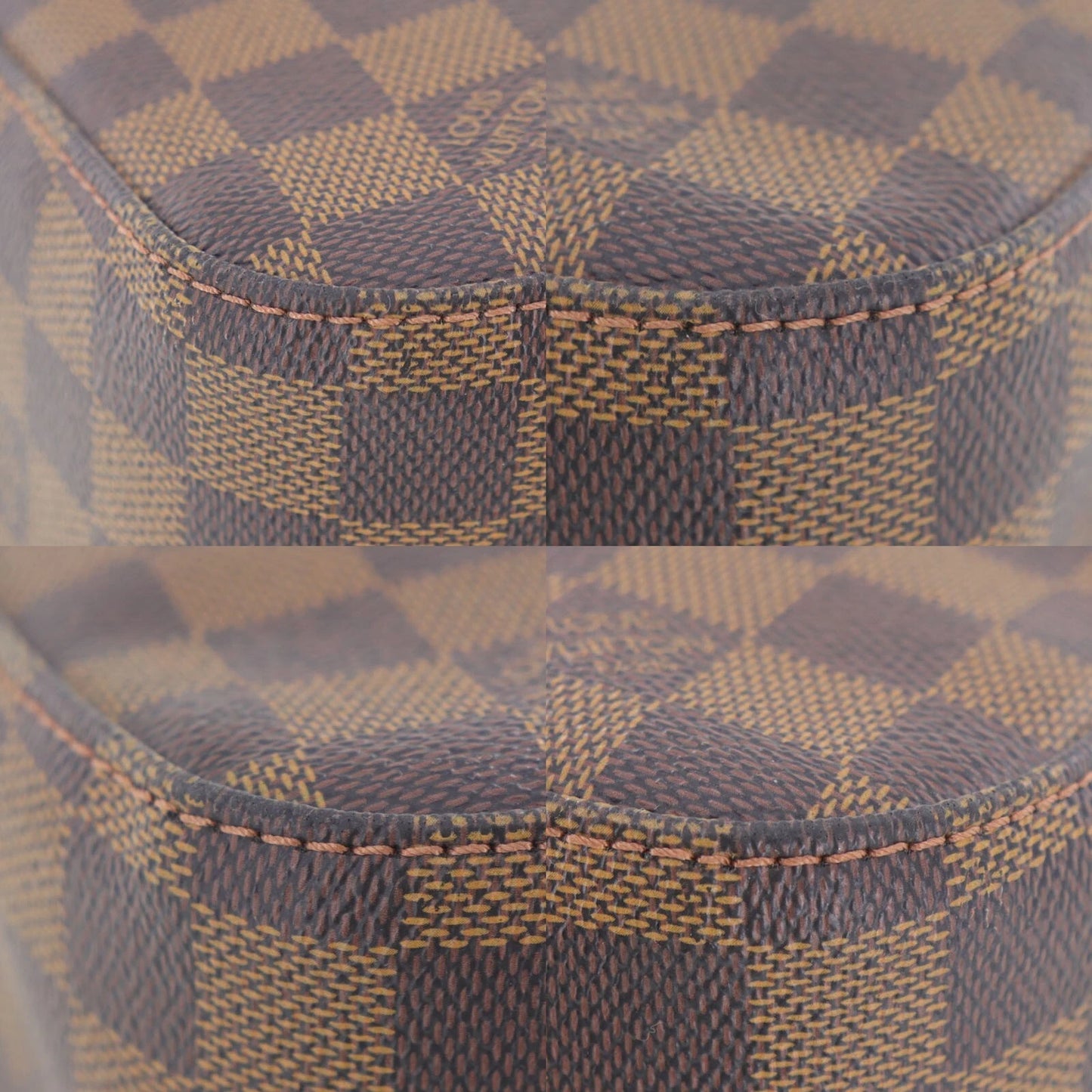 LOUIS VUITTON LV Looping MM Shoulder Bag Damier Leather N51157 #DA999