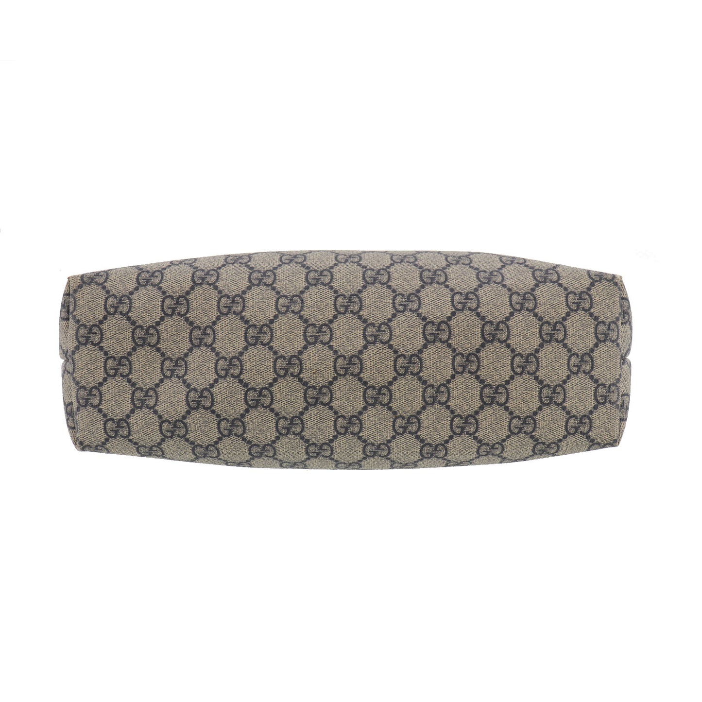GUCCI GG Plus Tote Shoulder Bag Navy PVC #BJ342