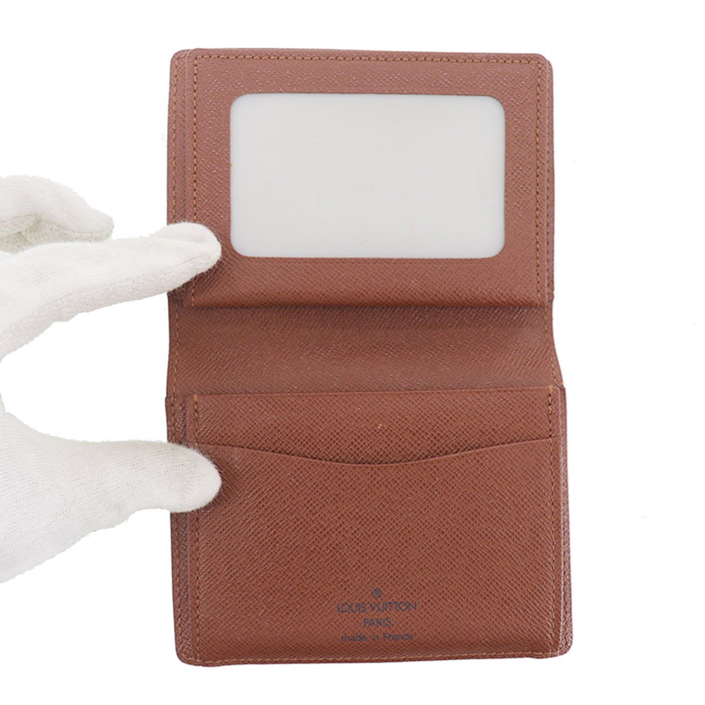 Louis Vuitton LV Japon Sangapur Card Case Monogram Leather M60530 #EG403