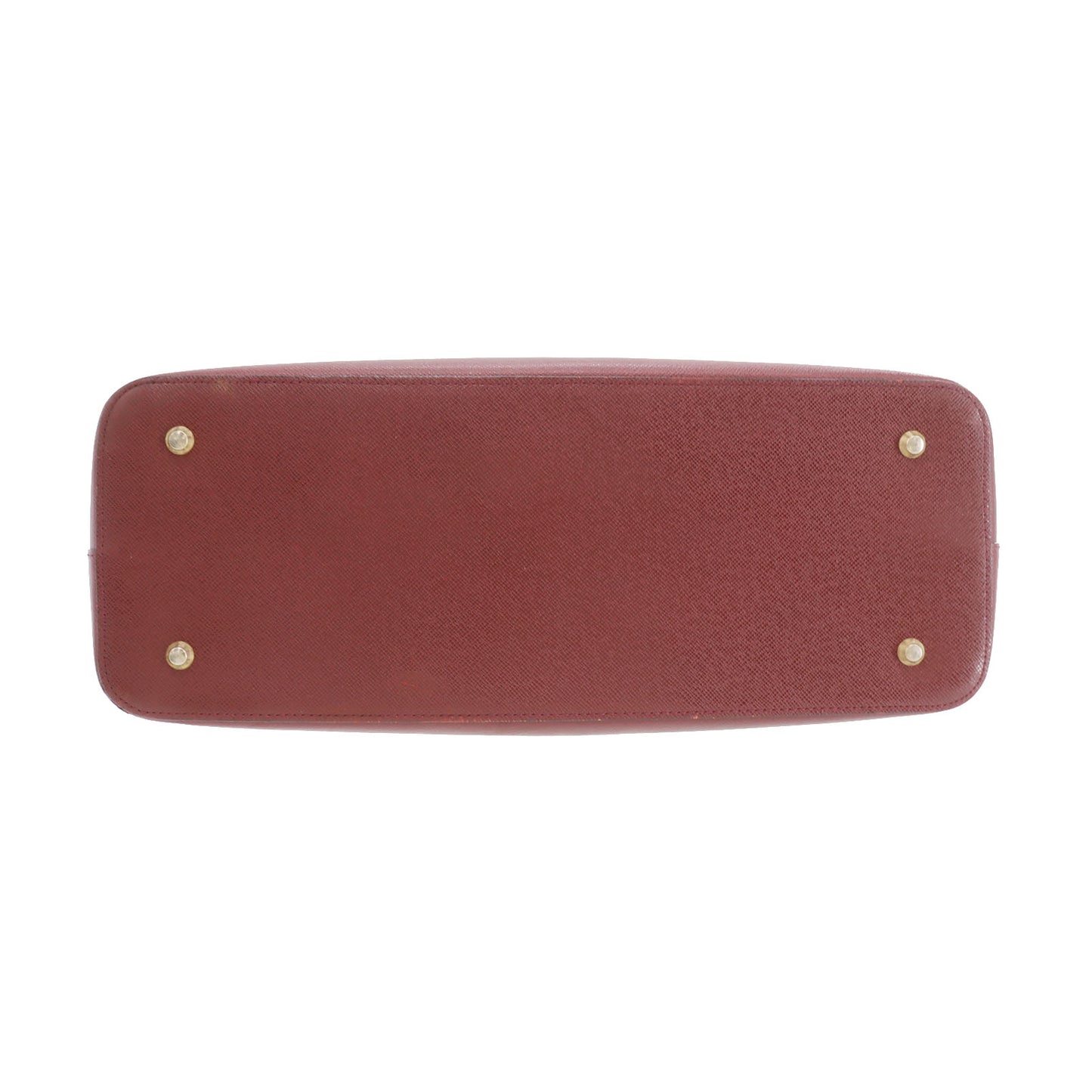 Burberry Nova Check Handbag Beige Bordeaux Canvas #ED518