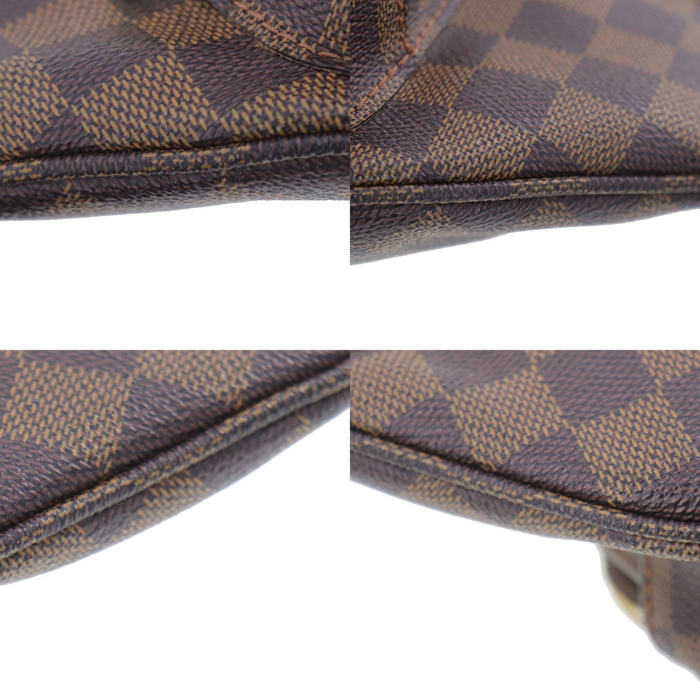 LOUIS VUITTON LV Melville Belt Body Bag Damier Leather M51172 #EF197