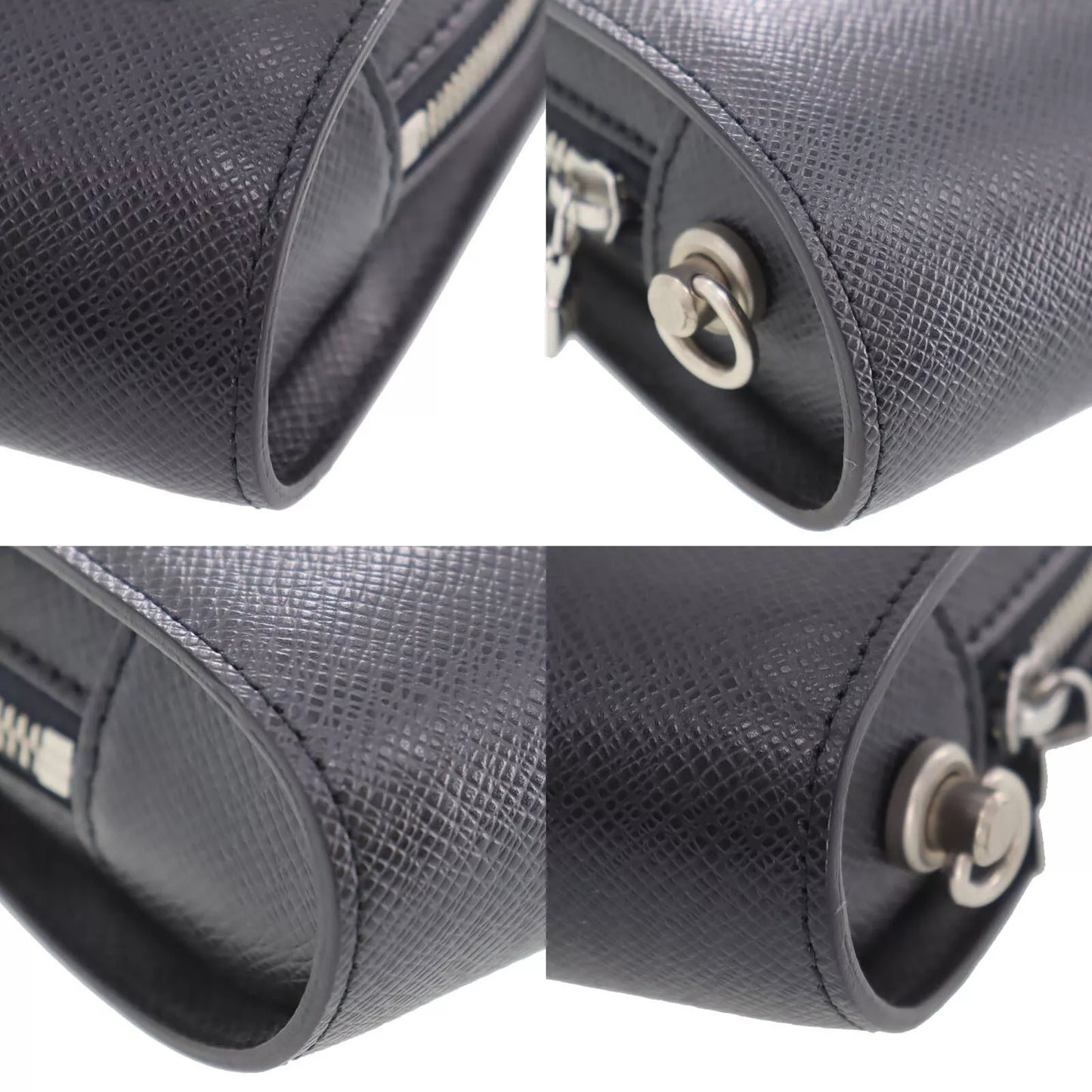 Louis Vuitton LV Pochette Baikal Clutch Bag Taiga Leather M30182 #AG146