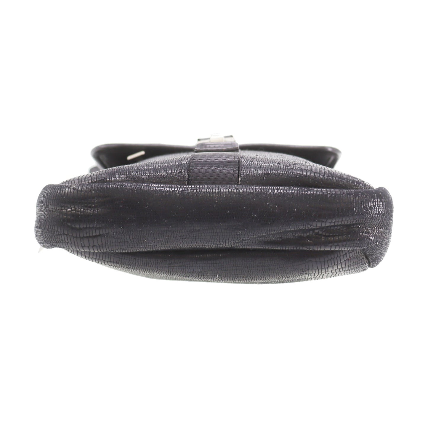 CHANEL Sports Line Crossbody Shoulder Bag Black Nylon Leather #CP936