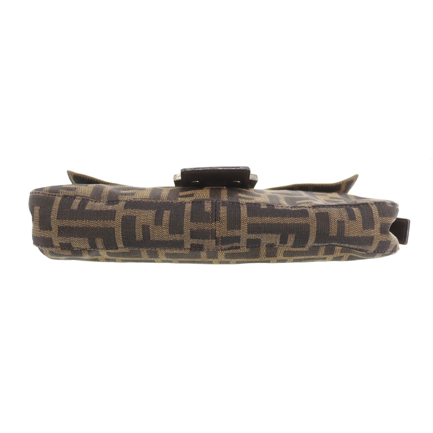 FENDI Zucca Mamma Bucket Handbag Brown #CO753