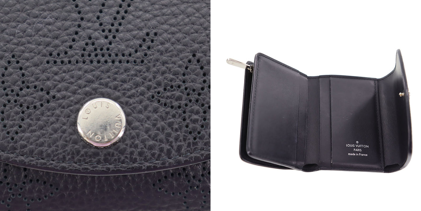 LOUIS VUITTON LV Wallet Portefeuille Iris Mahina Leather M67498 #AG722