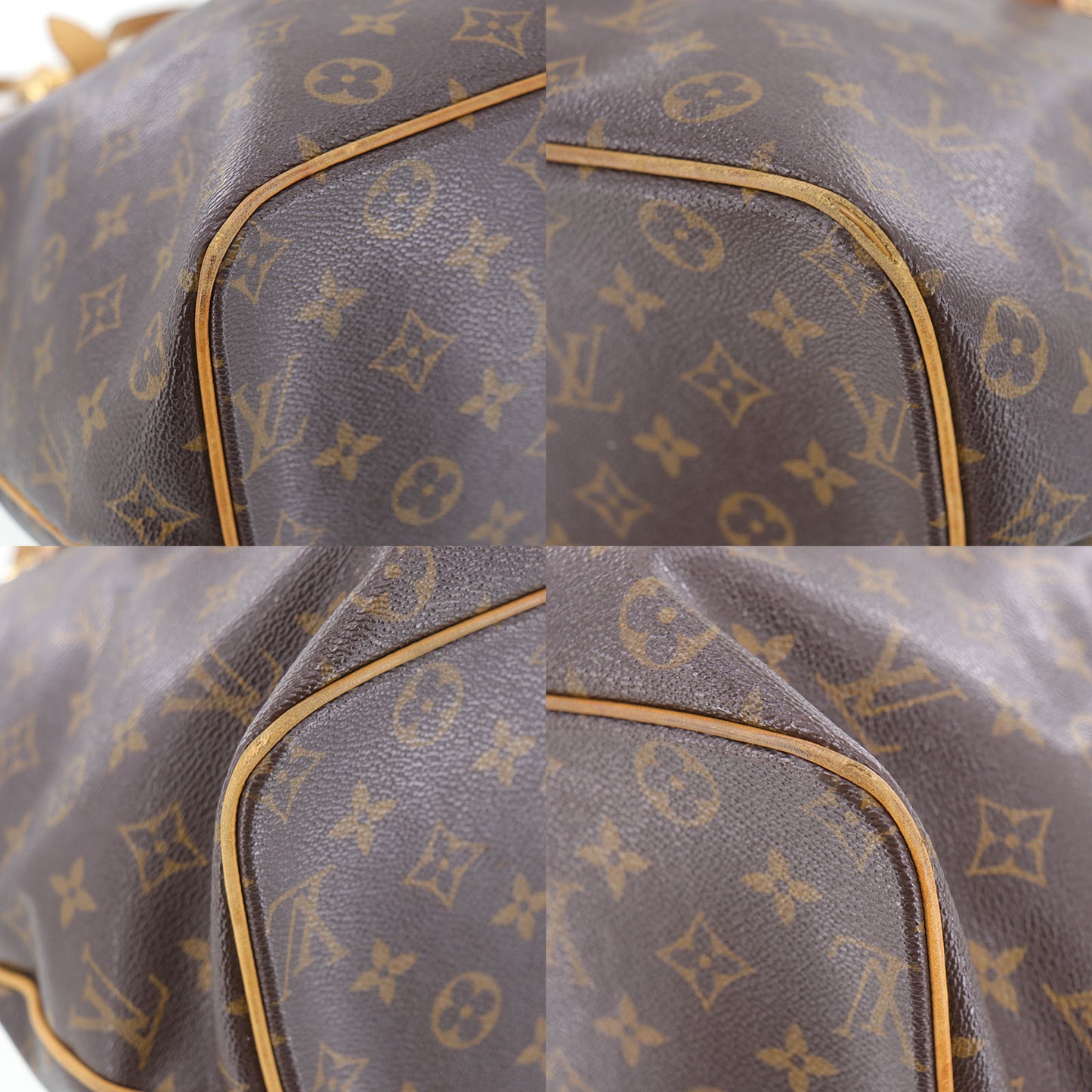 LOUIS VUITTON LV Palermo GM Shoulder Tote Bag Monogram M40146 #AH416